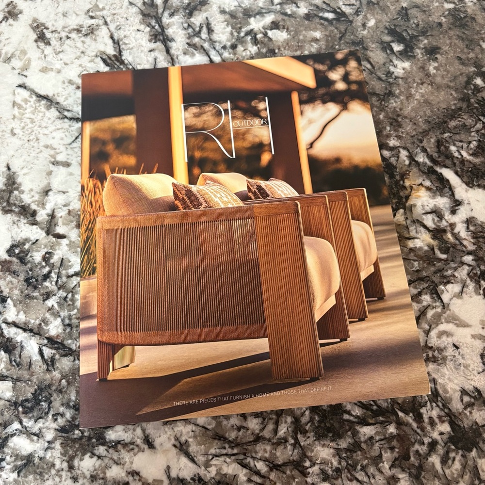 Restoration Hardware Outdoor 2025 Catalog Sourcebook